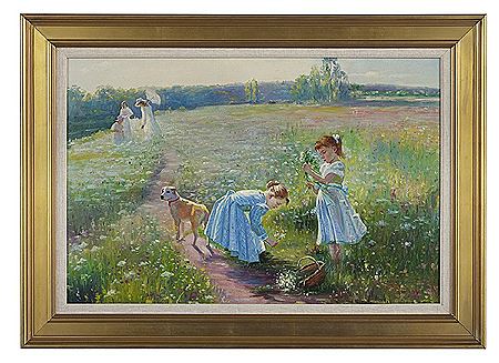 "Picking Wildflowers"