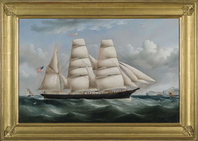 THE AMERICAN BARK "NORTON STOVER" OF PORTLAND, MAINE