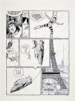 LE VAGABOND DES LIMBES Planche 43, tirée du 18e album de la série LE VAGABOND DES LIMBES