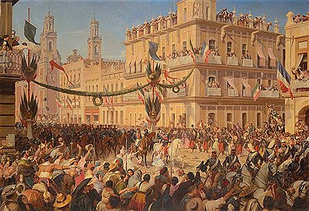 L’Entrée solennelle du général Forey dans Mexico le 10 juin 1863 by Henri Felix Emmanuel Philippoteaux - Auction record, sale price, and art valuation. Compare with similar artists and explore comparable artworks.