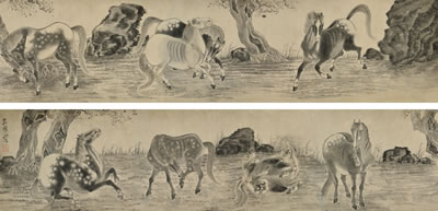 EIGHT HORSES
