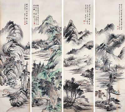 Sample artwork by Zhongbao Yao (1870 - 1924), known for painting/calligraphy - View similar artists and auction records