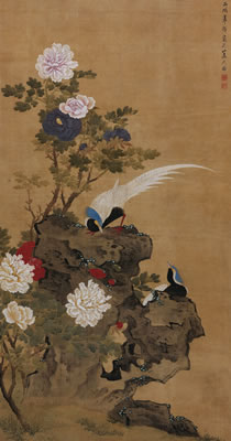 PEONY AND PHEASANT