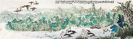 Sample artwork by Ping Xiao (Born 1942), known for painting - View similar artists and auction records