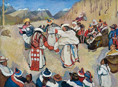 Sample artwork by Zongwei Sun (1912 - 1979), known for scroll painting - View similar artists and auction records