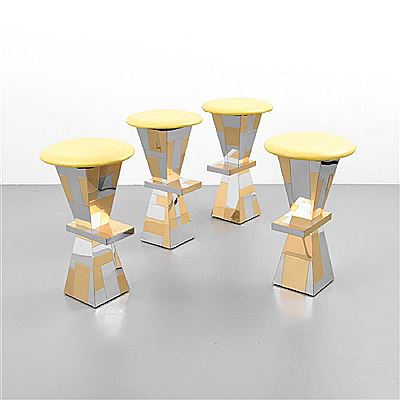 CITYSCAPE Bar Stools, Set of 4