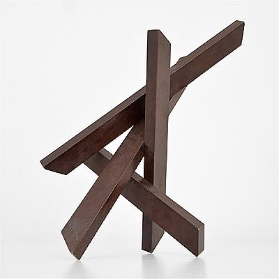 Abstract Bronze Sculpture
