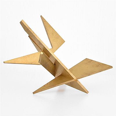 Abstract Bronze Sculpture