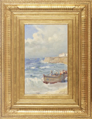 Paisagem costeira, Azenhas do Mar by Joao Reis - Auction record, sale price, and art valuation. Compare with similar artists and explore comparable artworks.