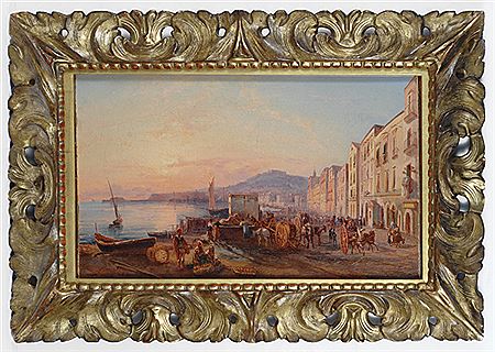 Veduta di Napoli da Marinella