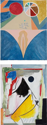 Two works: (i) Indian Summer (ii) Nude (Exiting Bath) by Ted Gahl - Auction record, sale price, and art valuation. Compare with similar artists and explore comparable artworks.