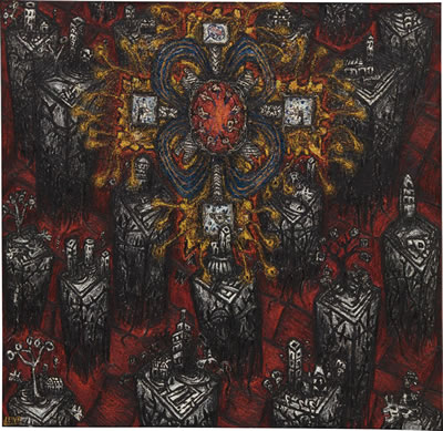 Sample artwork by Nicolas Leiva (Born 1958), known for painting - View similar artists and auction records