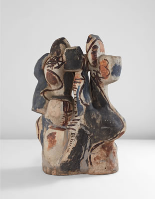 Rondena by Peter Voulkos - Auction record, sale price, and art valuation. Compare with similar artists and explore comparable artworks.