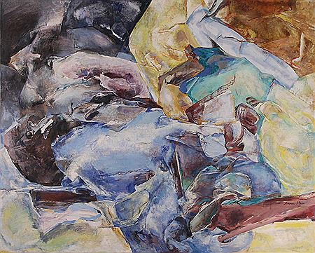 Composition by Anna Stein - Auction record, sale price, and art valuation. Compare with similar artists and explore comparable artworks.