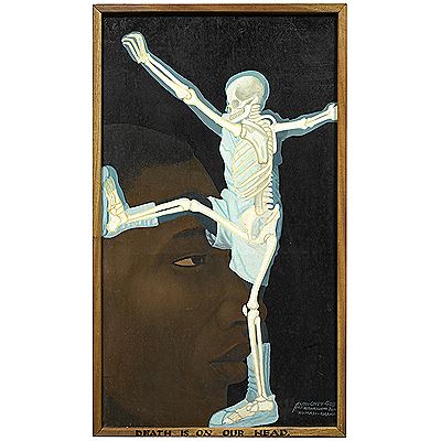 Death is on our head by Almighty God - Auction record, sale price, and art valuation. Compare with similar artists and explore comparable artworks.