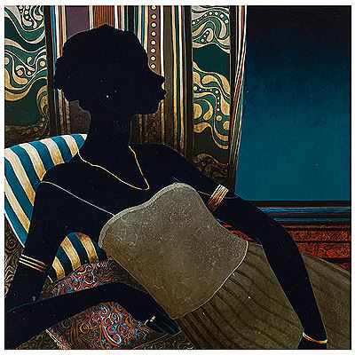 Woman in her boudoir, 1979