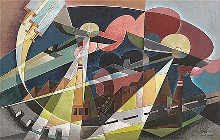 Sample artwork by Italo Ferro (1880 - 1934), known for landscape and portrait painting - View similar artists and auction records