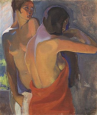 TWO NAKED or DOUBLE PORTRAIT