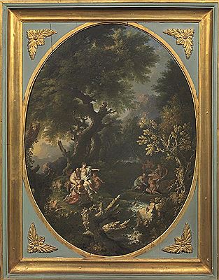 LANDSCAPE WITH DIANA AND CALLISTO; LANDSCAPE WITH JUPITER AND ANTIOPE (2) by Michele Pagano - Auction record, sale price, and art valuation. Compare with similar artists and explore comparable artworks.