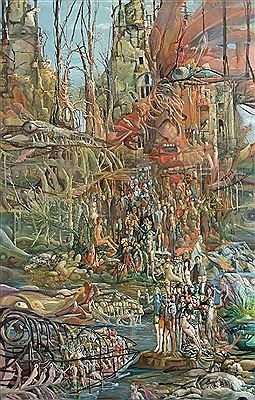 Fleischfressende Ferienlandschaft by Thomas Hafner - Auction record, sale price, and art valuation. Compare with similar artists and explore comparable artworks.