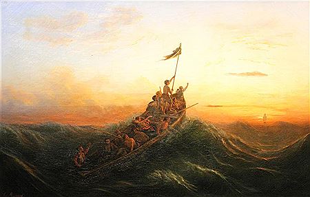 SHIPWRECK by Gustav von Mandelsloh - Auction record, sale price, and art valuation. Compare with similar artists and explore comparable artworks.