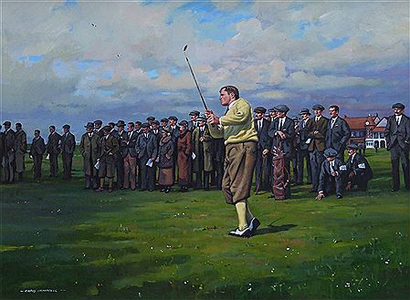 BOBBY JONES AT HOYLAKE by Craig Campbell - Auction record, sale price, and art valuation. Compare with similar artists and explore comparable artworks.