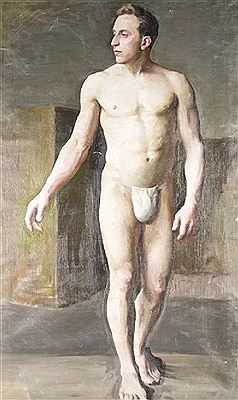 Portrait of a male dancer