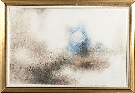 Untitled or Blue Circle