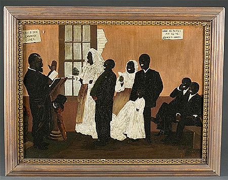 Black Wedding at Blackville, SC.
