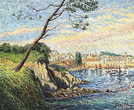 Douarnenez, la baie vue des Plomarch