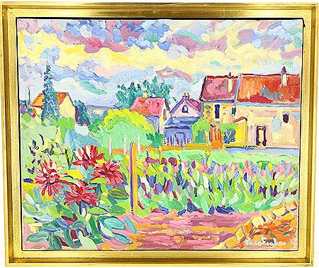 Jardin au printemps