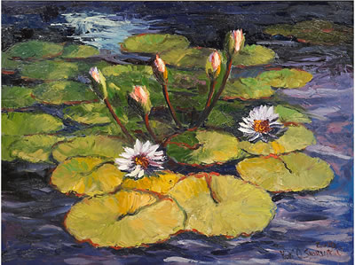Untitled (Water Lilies), 2010