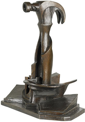 Boccioni's Hammer, 1991 by Vladimir Salamun - Auction record, sale price, and art valuation. Compare with similar artists and explore comparable artworks.