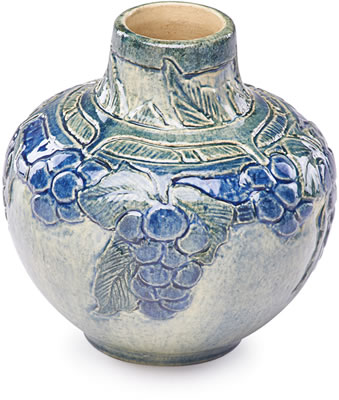 Early vase with grapes by Sara Bloom Levy - Auction record, sale price, and art valuation. Compare with similar artists and explore comparable artworks.