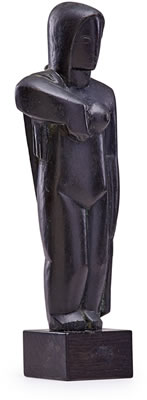 Sculpture of a nude female