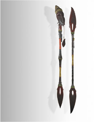 Large wall-mounted sculpture, "Three Valkyries Ibis" by Jenny & Sabrina Pohlman & Knowles - Auction record, sale price, and art valuation. Compare with similar artists and explore comparable artworks.