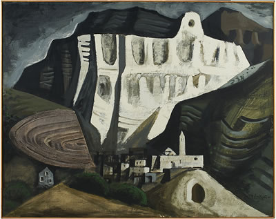 La montaña blanco (Ordesa, Pirineos), 1961