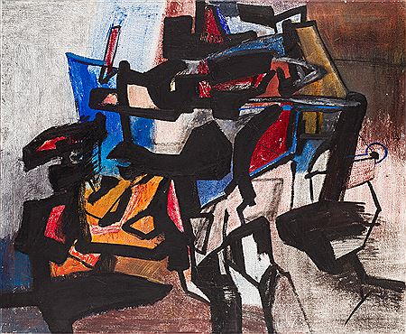 Sample artwork by Grete Yppen (Born 1917), known for painting - View similar artists and auction records
