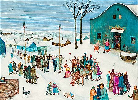 Hochzeit im Schnee (aus dem Heanzenzyklus)