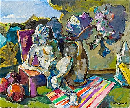 Sample artwork by Egon Wucherer (Born 1917), known for paintings - View similar artists and auction records