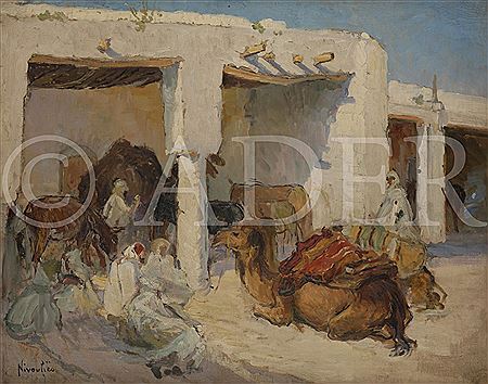 Tunisie, bédouins au repos
