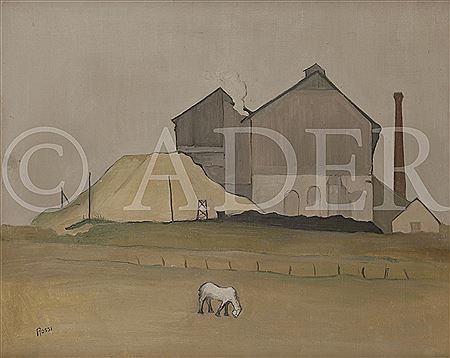 Cheval et usine