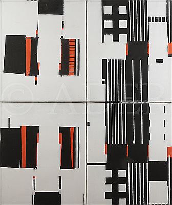 Composition - Quadriptych by Pierre Ducellier-Windorf - Auction record, sale price, and art valuation. Compare with similar artists and explore comparable artworks.