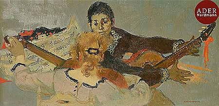 The two guitarists, 1962