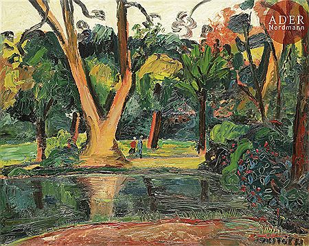 Paris, Parc Monceau by Jean Toth - Auction record, sale price, and art valuation. Compare with similar artists and explore comparable artworks.