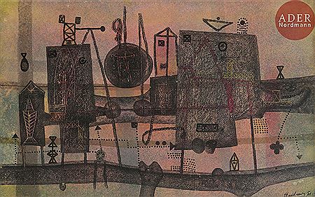 Attraction des pierres by Henri Heerbrant - Auction record, sale price, and art valuation. Compare with similar artists and explore comparable artworks.