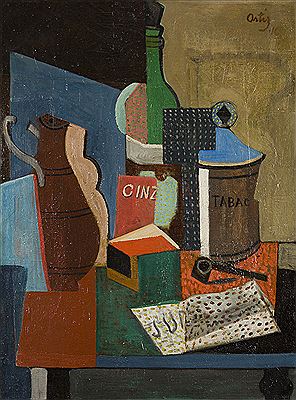 Sample artwork by Manuel Ortiz de Zarate (1886 - 1946), known for modernist still life and landscape painting - View similar artists and auction records