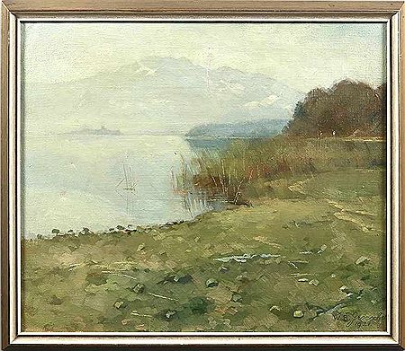 Sample artwork by Rudolf Groeschel (1891 - 1985), known for painting - View similar artists and auction records