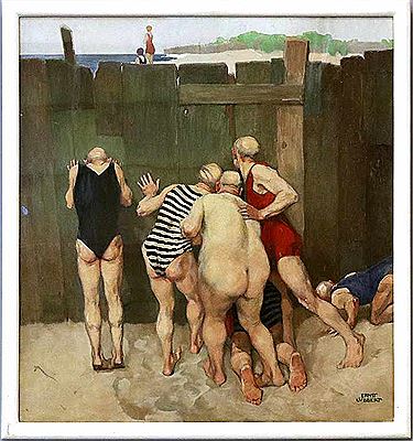 Sample artwork by Roger Loewig (1930 - 1997), known for painting - View similar artists and auction records