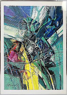 Untitled - abstract composition in green by Werner Petzold - Auction record, sale price, and art valuation. Compare with similar artists and explore comparable artworks.